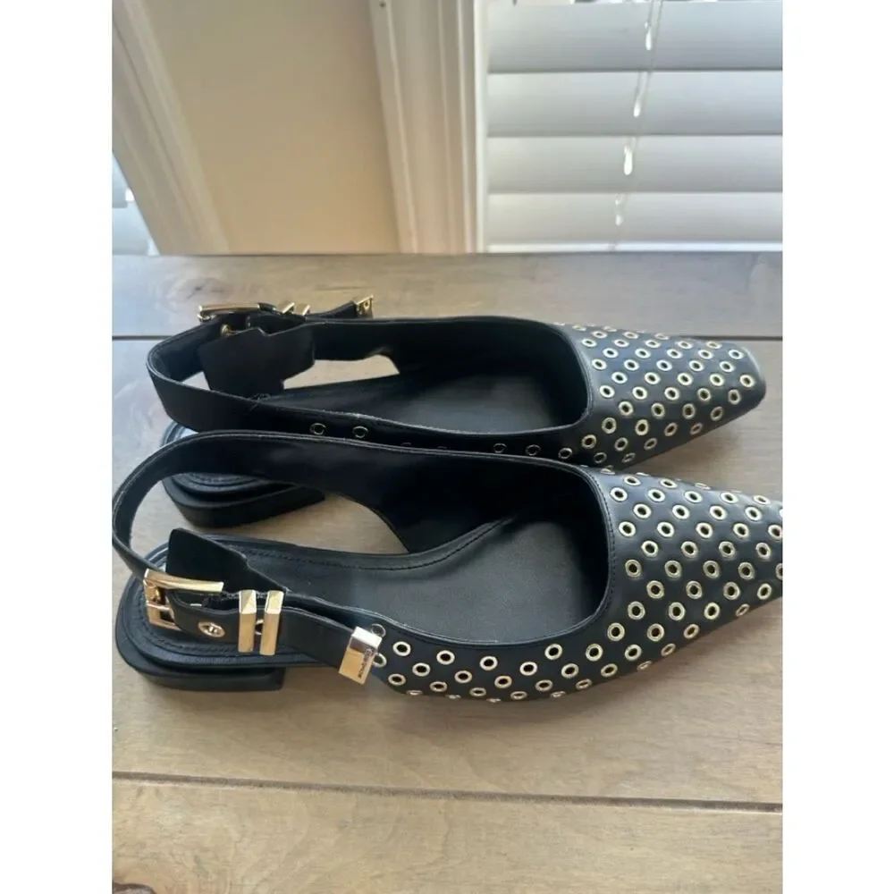 Michael Kors Women's Darrington Slingback Flats 6